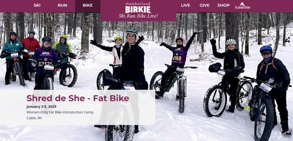 Shred de She -Ladies Fat Bike Weekend