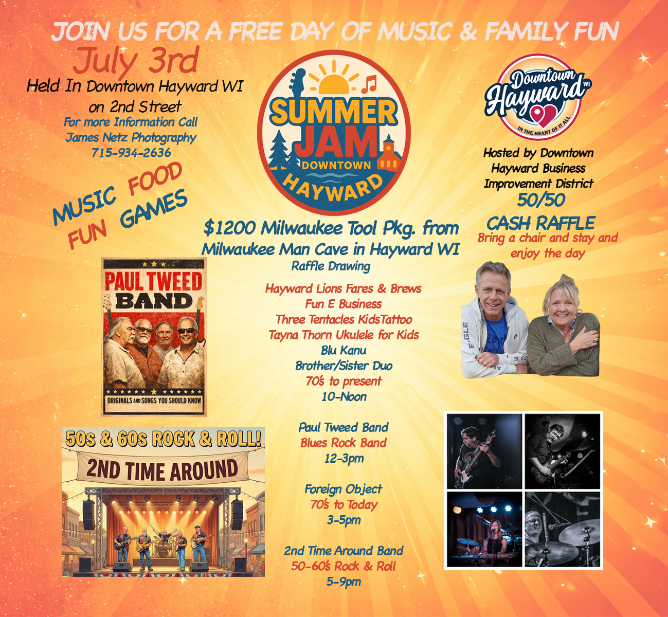 Events for June 2026 - Downtown Hayward Wisconsin